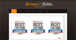 Desktop Screenshot of bermanrabin.com